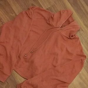 Orange crop hoodie